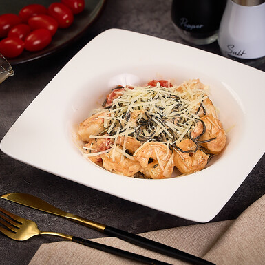 Паста с креветками