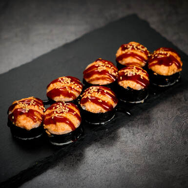 Запеченный микс ролл