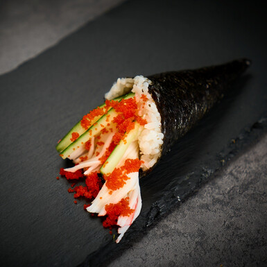 Хэнд-ролл с крабом