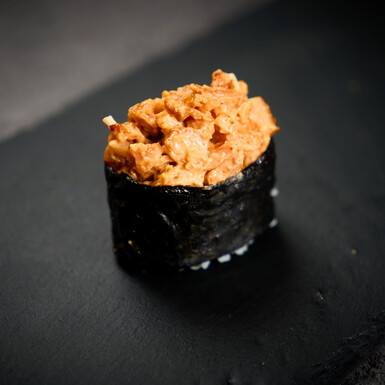 Ролл Гункан спайси курица